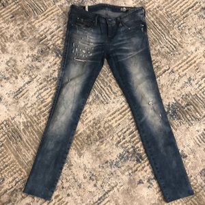 Diesel supper skinny low waist pants strechable